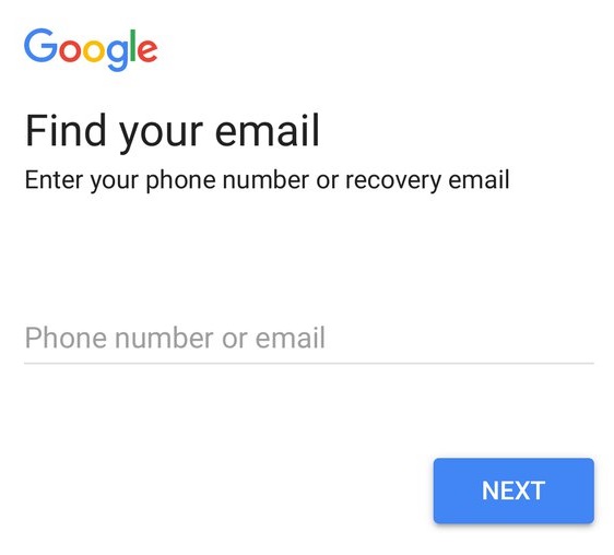 find gmail account